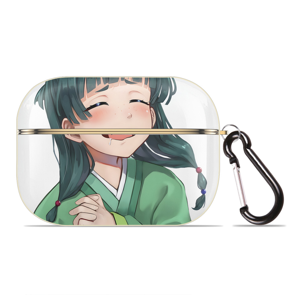 （画像用） 薬屋のひとりごと The Apothecary Diaries 【AirPods Pro用】ハードシェル保護ケース｜耐衝撃・防指紋・カラビナ付き商品仕様