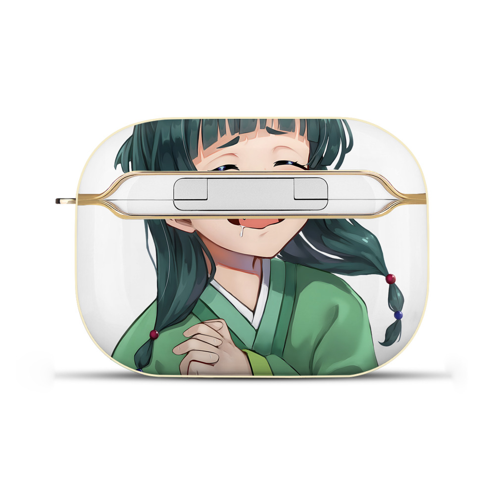 （画像用） 薬屋のひとりごと The Apothecary Diaries 【AirPods Pro用】ハードシェル保護ケース｜耐衝撃・防指紋・カラビナ付き商品仕様
