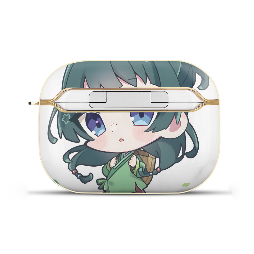 （画像用） 薬屋のひとりごと The Apothecary Diaries 【AirPods Pro用】ハードシェル保護ケース｜耐衝撃・防指紋・カラビナ付き商品仕様
