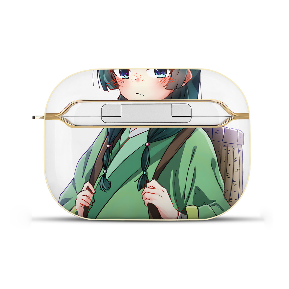 （画像用） 薬屋のひとりごと The Apothecary Diaries 【AirPods Pro用】ハードシェル保護ケース｜耐衝撃・防指紋・カラビナ付き商品仕様