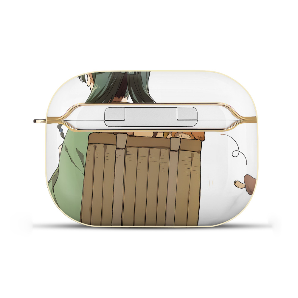 （画像用） 薬屋のひとりごと The Apothecary Diaries 【AirPods Pro用】ハードシェル保護ケース｜耐衝撃・防指紋・カラビナ付き商品仕様