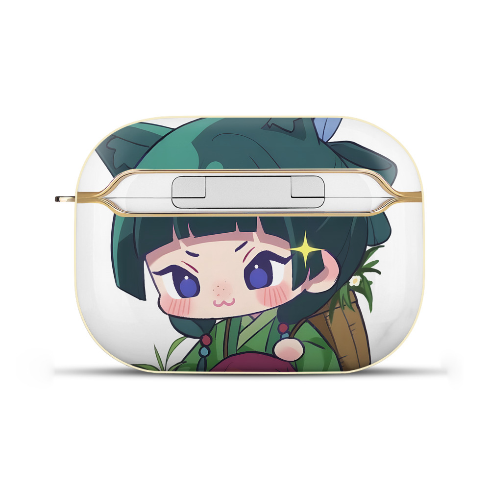 （画像用） 薬屋のひとりごと The Apothecary Diaries 【AirPods Pro用】ハードシェル保護ケース｜耐衝撃・防指紋・カラビナ付き商品仕様