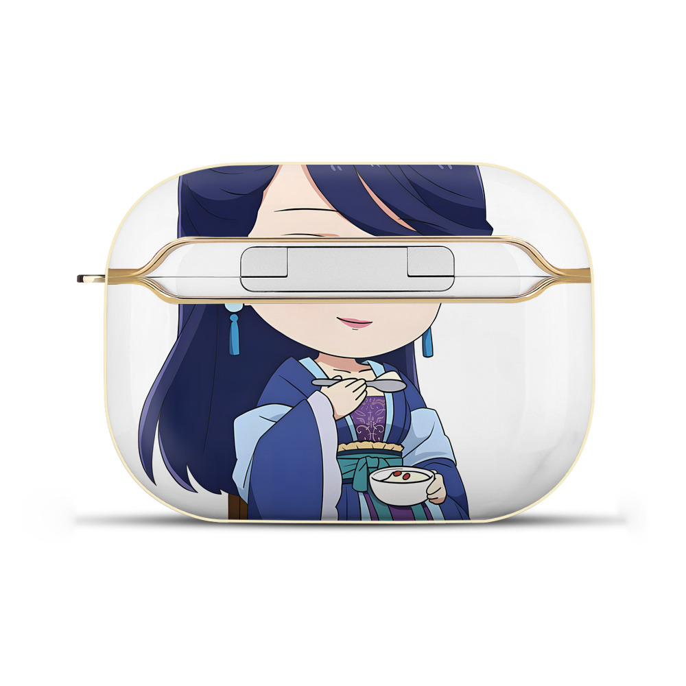 （画像用） 薬屋のひとりごと The Apothecary Diaries 【AirPods Pro用】ハードシェル保護ケース｜耐衝撃・防指紋・カラビナ付き商品仕様
