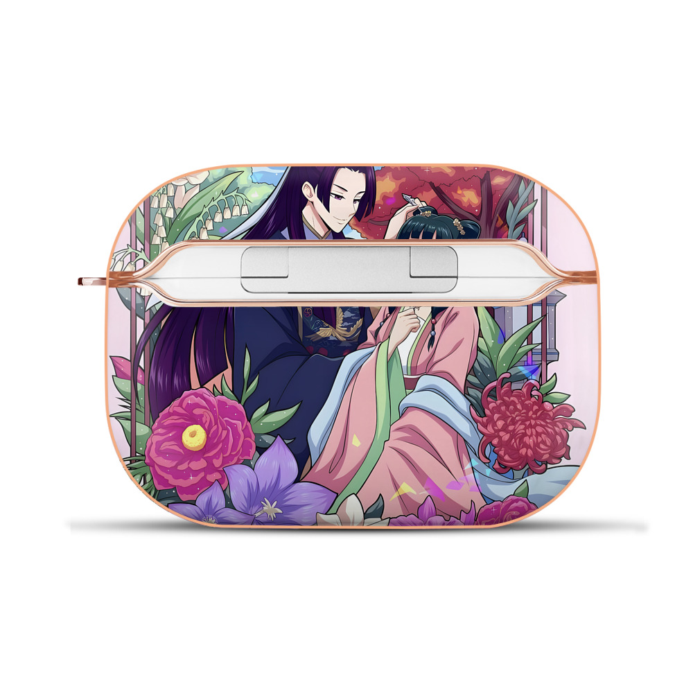 （画像用） 薬屋のひとりごと The Apothecary Diaries 【AirPods Pro用】ハードシェル保護ケース｜耐衝撃・防指紋・カラビナ付き商品仕様
