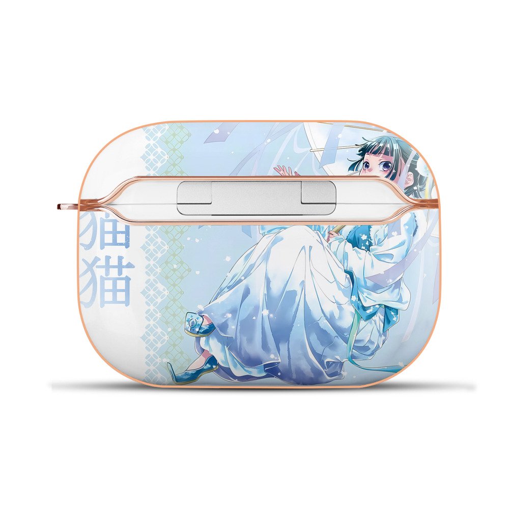 （画像用） 薬屋のひとりごと The Apothecary Diaries 【AirPods Pro用】ハードシェル保護ケース｜耐衝撃・防指紋・カラビナ付き商品仕様