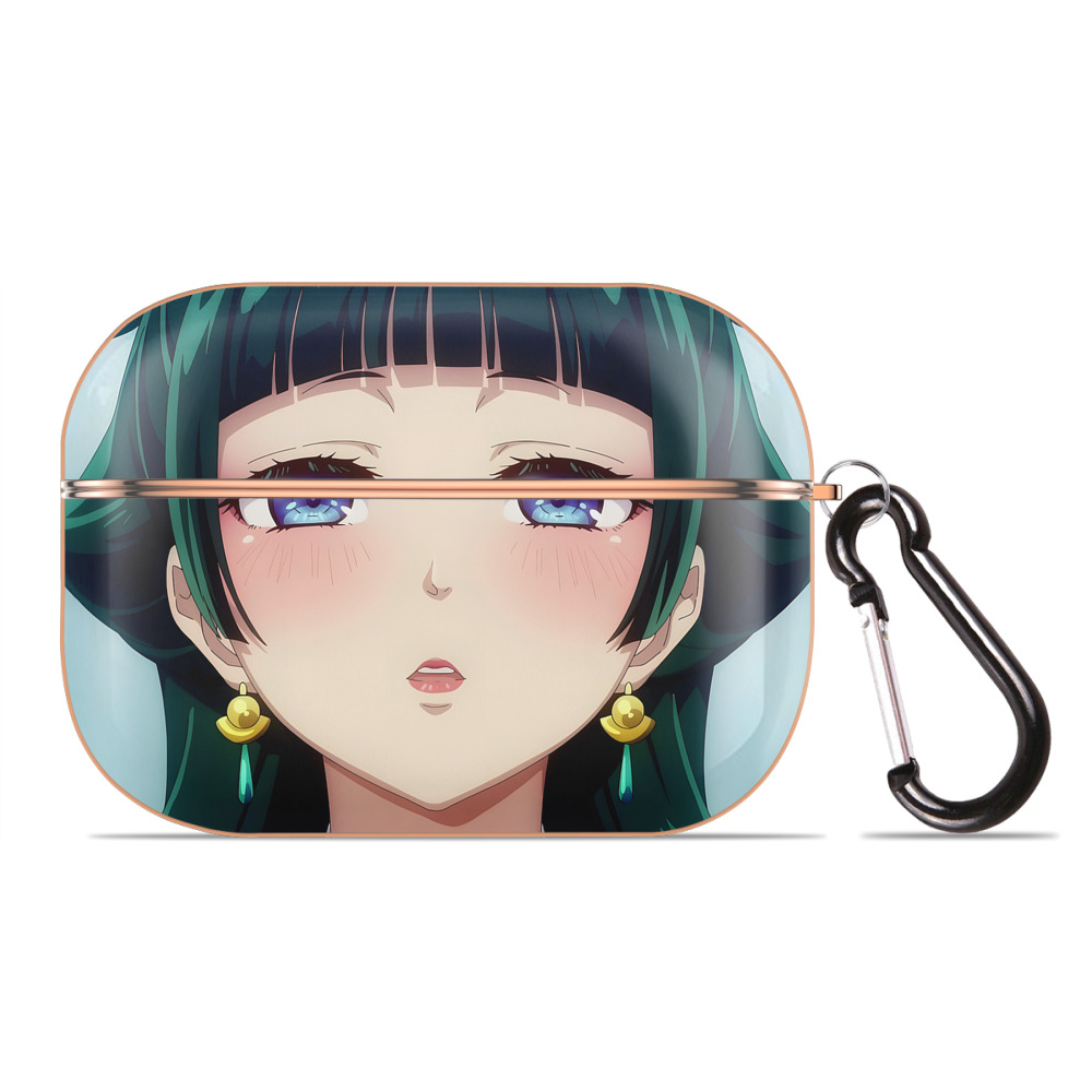（画像用） 薬屋のひとりごと The Apothecary Diaries 【AirPods Pro用】ハードシェル保護ケース｜耐衝撃・防指紋・カラビナ付き商品仕様