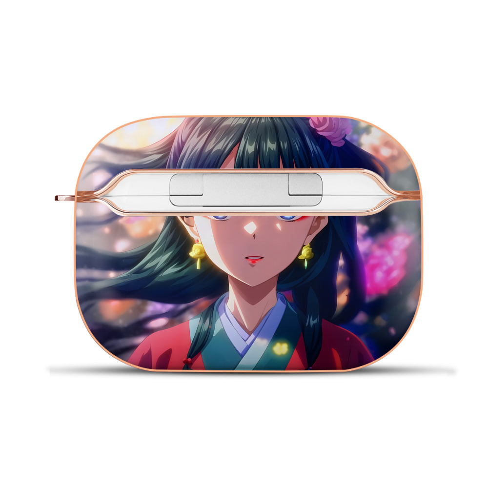 （画像用） 薬屋のひとりごと The Apothecary Diaries 【AirPods Pro用】ハードシェル保護ケース｜耐衝撃・防指紋・カラビナ付き商品仕様