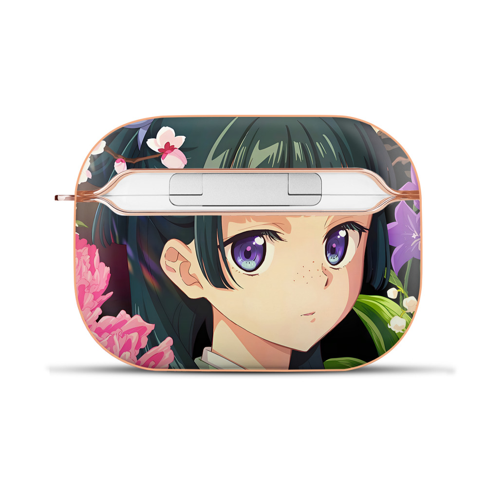 （画像用） 薬屋のひとりごと The Apothecary Diaries 【AirPods Pro用】ハードシェル保護ケース｜耐衝撃・防指紋・カラビナ付き商品仕様