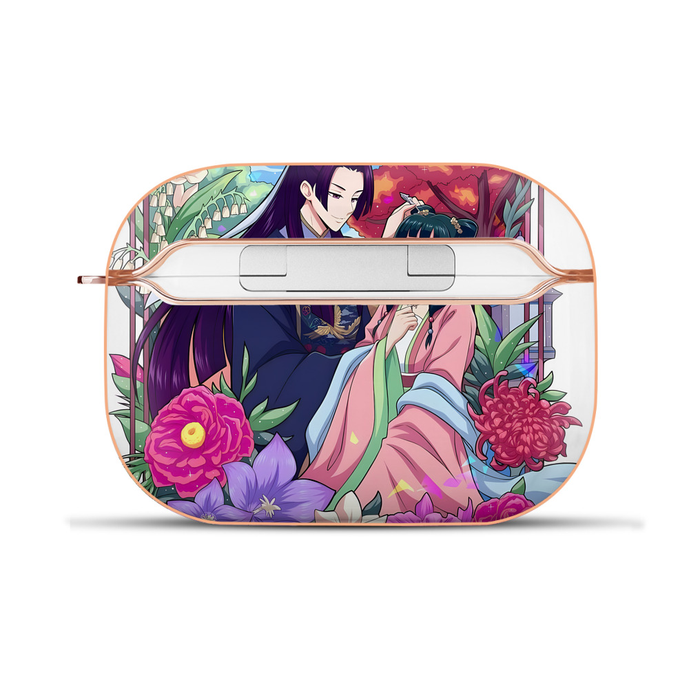 （画像用） 薬屋のひとりごと The Apothecary Diaries 【AirPods Pro用】ハードシェル保護ケース｜耐衝撃・防指紋・カラビナ付き商品仕様
