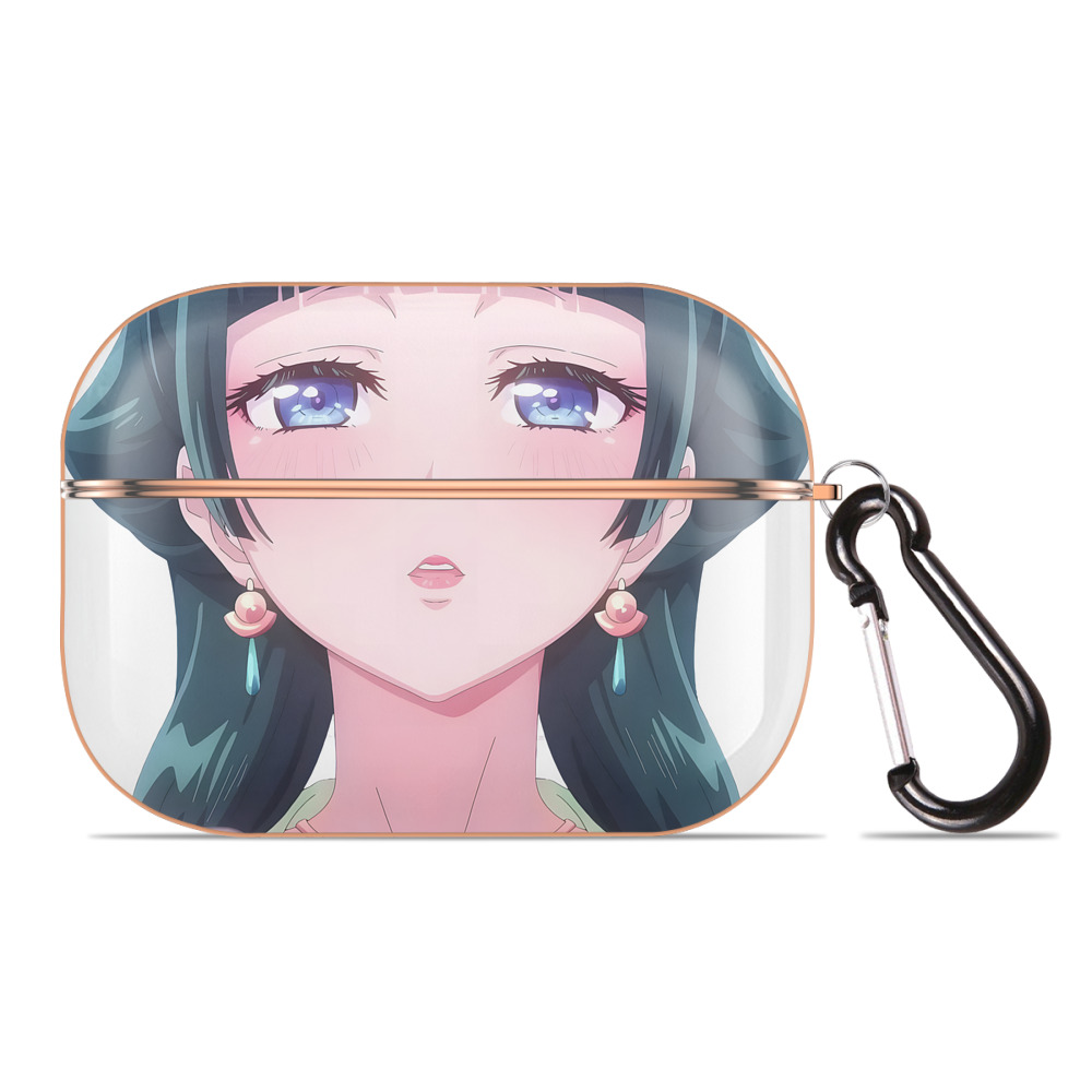 （画像用） 薬屋のひとりごと The Apothecary Diaries 【AirPods Pro用】ハードシェル保護ケース｜耐衝撃・防指紋・カラビナ付き商品仕様