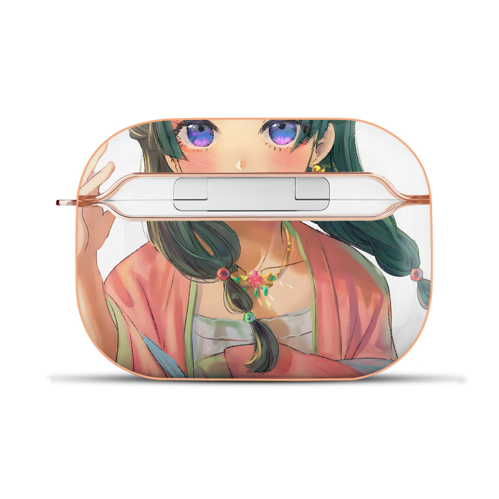 （画像用） 薬屋のひとりごと The Apothecary Diaries 【AirPods Pro用】ハードシェル保護ケース｜耐衝撃・防指紋・カラビナ付き商品仕様