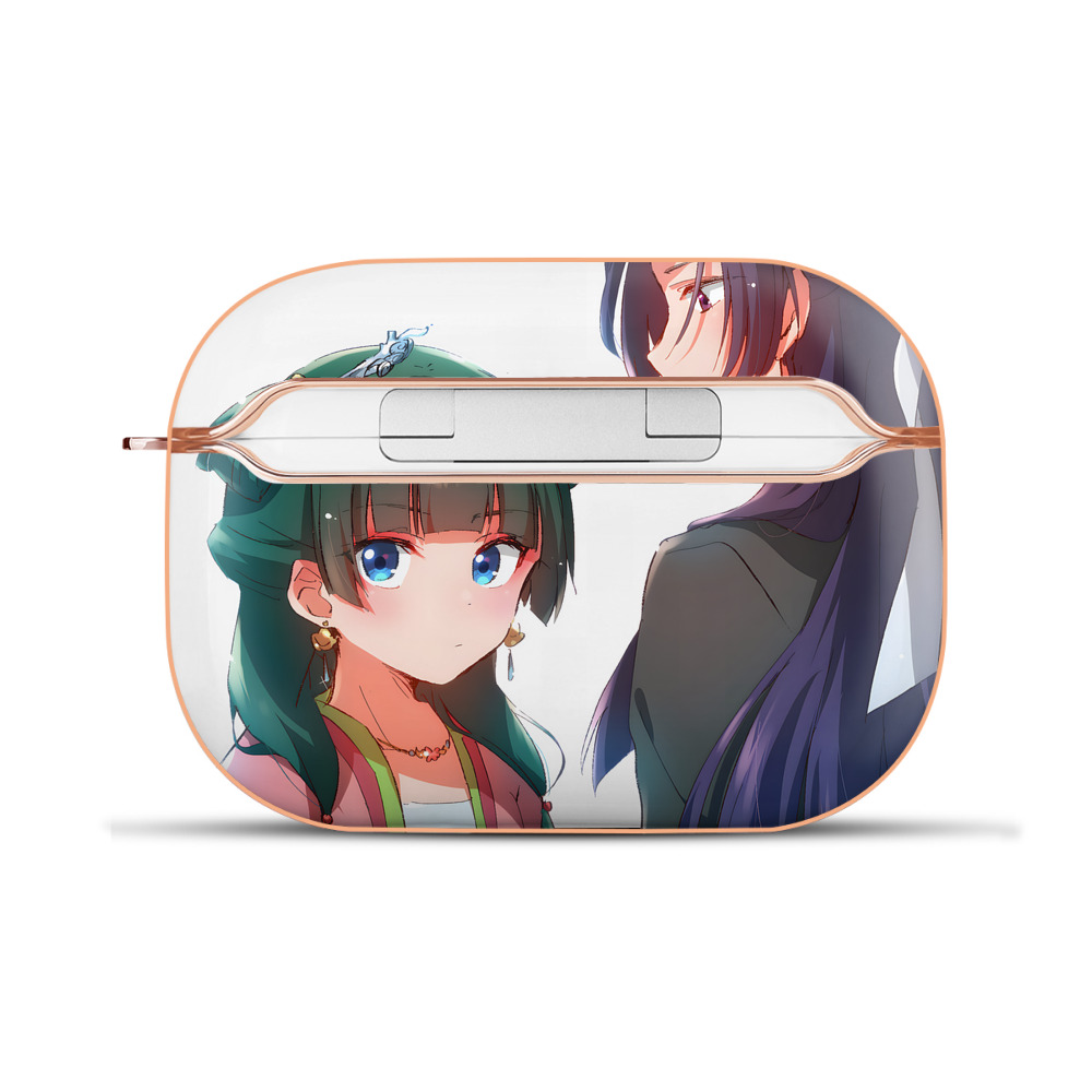 （画像用） 薬屋のひとりごと The Apothecary Diaries 【AirPods Pro用】ハードシェル保護ケース｜耐衝撃・防指紋・カラビナ付き商品仕様