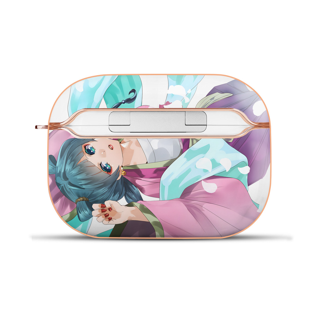 （画像用） 薬屋のひとりごと The Apothecary Diaries 【AirPods Pro用】ハードシェル保護ケース｜耐衝撃・防指紋・カラビナ付き商品仕様