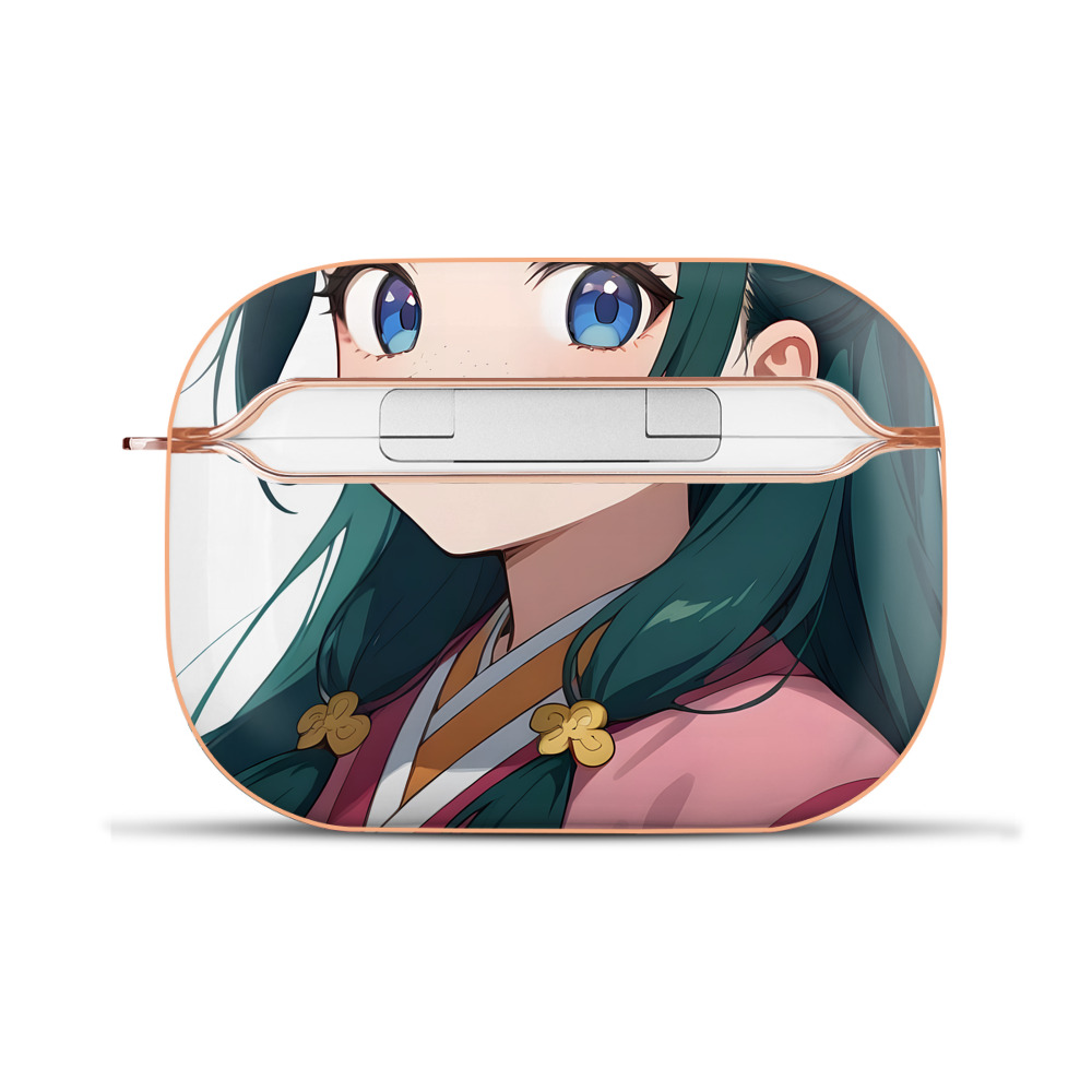 （画像用） 薬屋のひとりごと The Apothecary Diaries 【AirPods Pro用】ハードシェル保護ケース｜耐衝撃・防指紋・カラビナ付き商品仕様