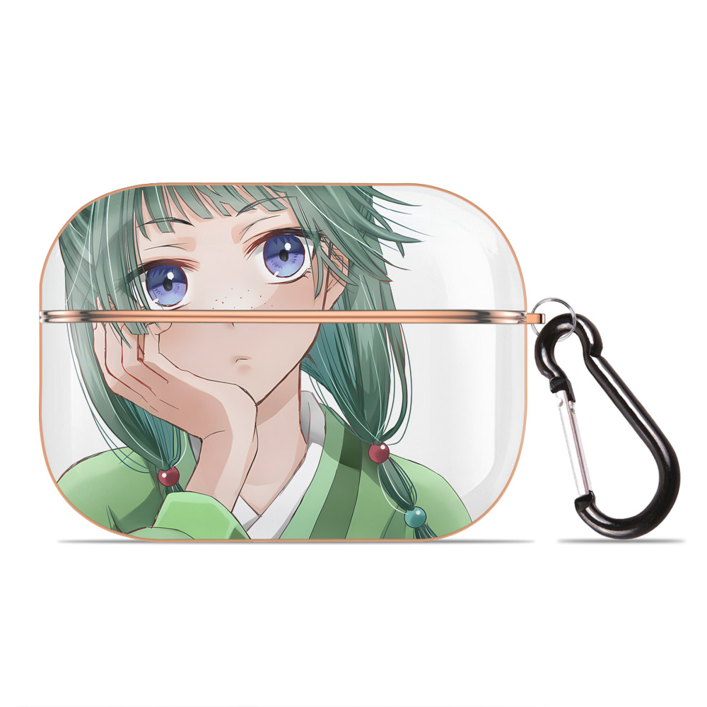 （画像用） 薬屋のひとりごと The Apothecary Diaries 【AirPods Pro用】ハードシェル保護ケース｜耐衝撃・防指紋・カラビナ付き商品仕様