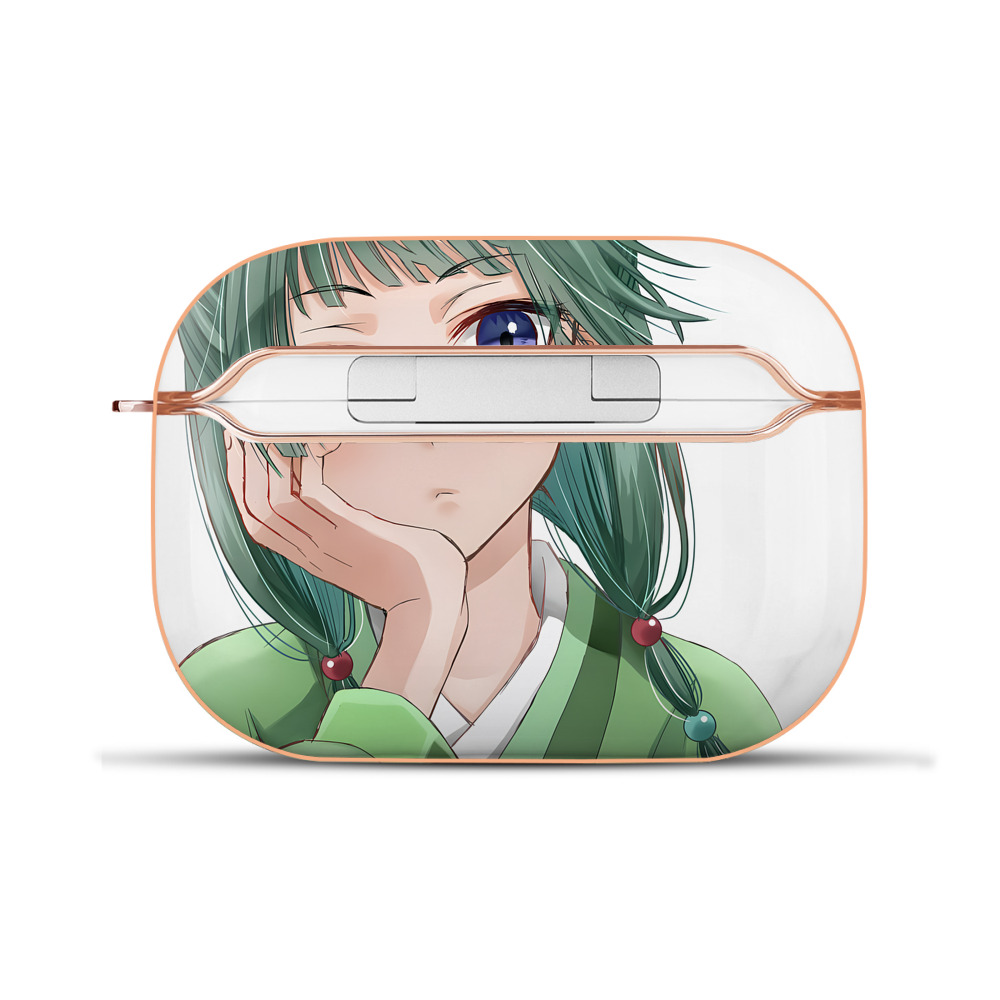 （画像用） 薬屋のひとりごと The Apothecary Diaries 【AirPods Pro用】ハードシェル保護ケース｜耐衝撃・防指紋・カラビナ付き商品仕様