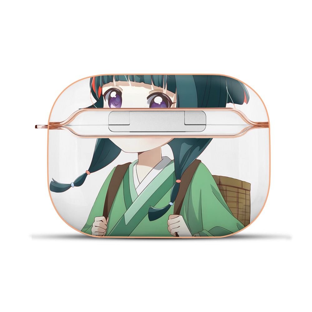（画像用） 薬屋のひとりごと The Apothecary Diaries 【AirPods Pro用】ハードシェル保護ケース｜耐衝撃・防指紋・カラビナ付き商品仕様