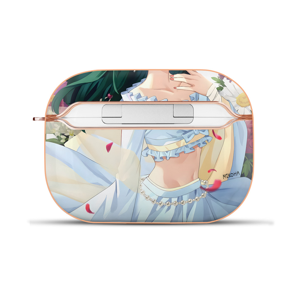 （画像用） 薬屋のひとりごと The Apothecary Diaries 【AirPods Pro用】ハードシェル保護ケース｜耐衝撃・防指紋・カラビナ付き商品仕様