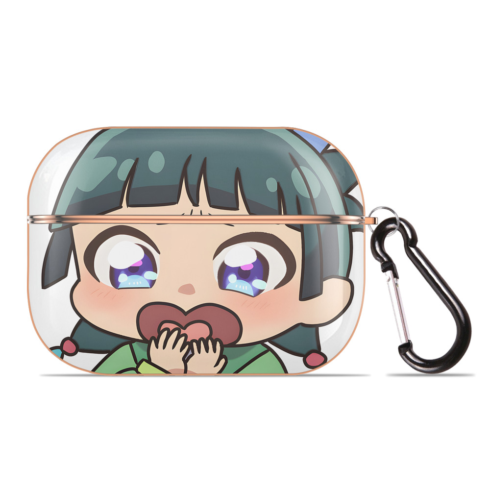 （画像用） 薬屋のひとりごと The Apothecary Diaries 【AirPods Pro用】ハードシェル保護ケース｜耐衝撃・防指紋・カラビナ付き商品仕様