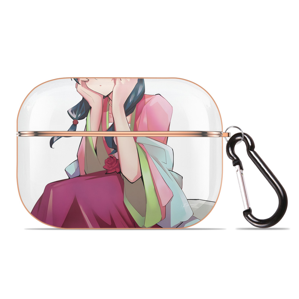 （画像用） 薬屋のひとりごと The Apothecary Diaries 【AirPods Pro用】ハードシェル保護ケース｜耐衝撃・防指紋・カラビナ付き商品仕様