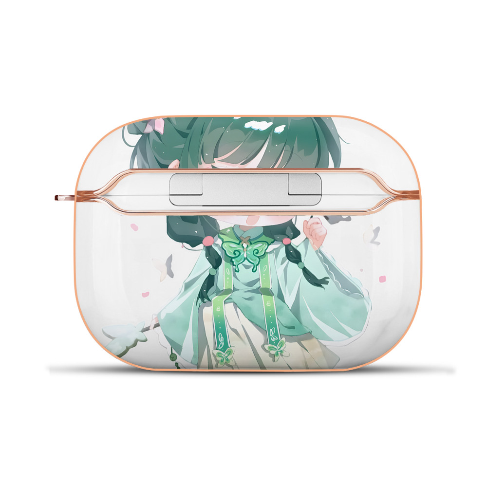 （画像用） 薬屋のひとりごと The Apothecary Diaries 【AirPods Pro用】ハードシェル保護ケース｜耐衝撃・防指紋・カラビナ付き商品仕様