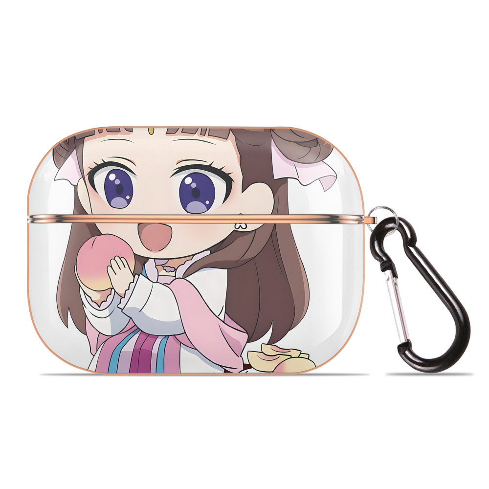 （画像用） 薬屋のひとりごと The Apothecary Diaries 【AirPods Pro用】ハードシェル保護ケース｜耐衝撃・防指紋・カラビナ付き商品仕様