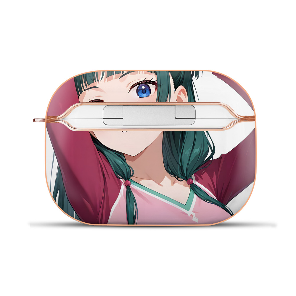 （画像用） 薬屋のひとりごと The Apothecary Diaries 【AirPods Pro用】ハードシェル保護ケース｜耐衝撃・防指紋・カラビナ付き商品仕様