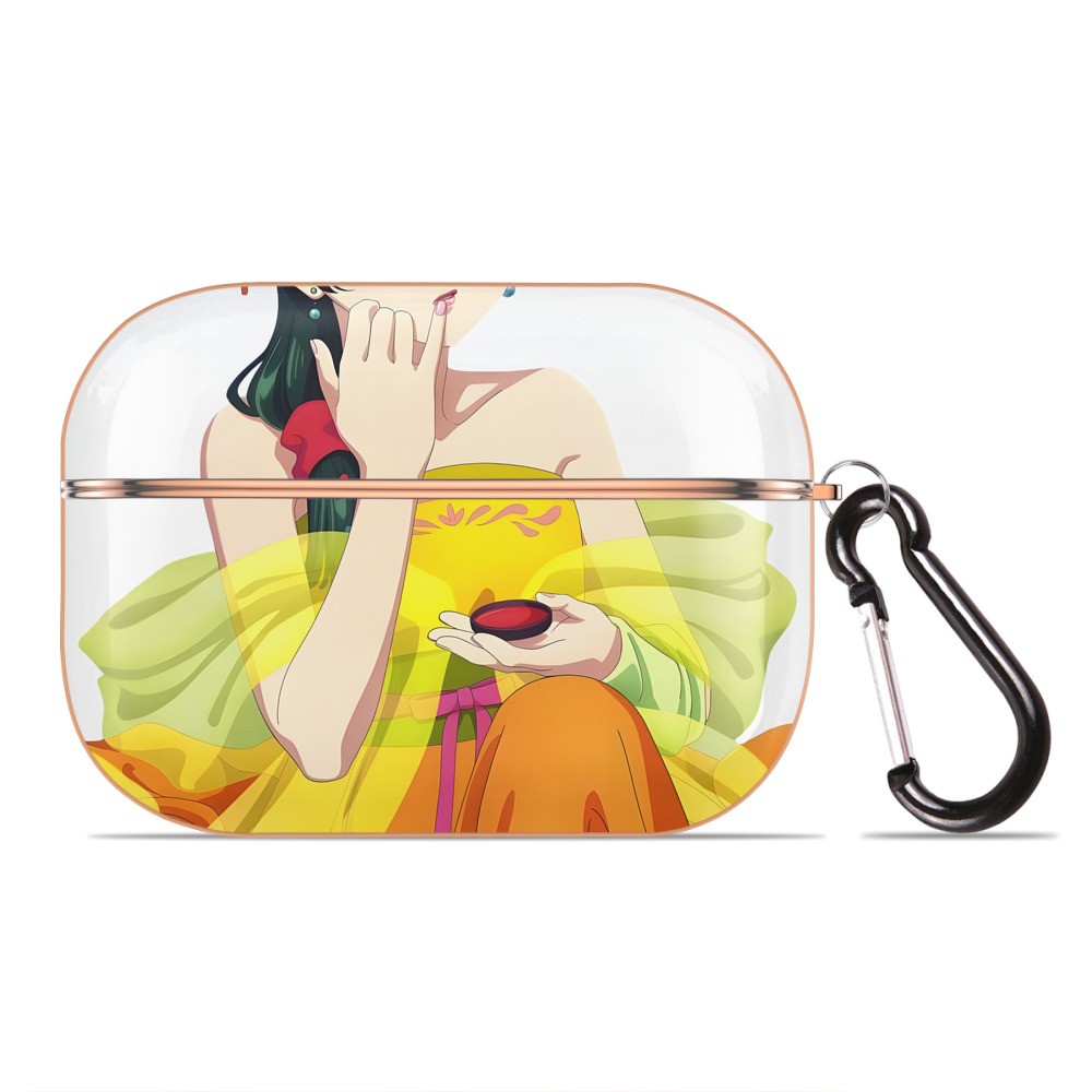 （画像用） 薬屋のひとりごと The Apothecary Diaries 【AirPods Pro用】ハードシェル保護ケース｜耐衝撃・防指紋・カラビナ付き商品仕様