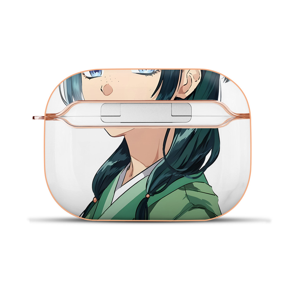 （画像用） 薬屋のひとりごと The Apothecary Diaries 【AirPods Pro用】ハードシェル保護ケース｜耐衝撃・防指紋・カラビナ付き商品仕様