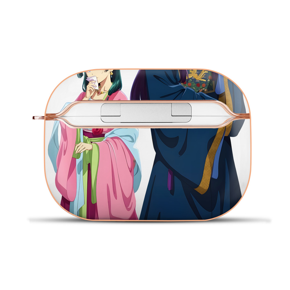 （画像用） 薬屋のひとりごと The Apothecary Diaries 【AirPods Pro用】ハードシェル保護ケース｜耐衝撃・防指紋・カラビナ付き商品仕様