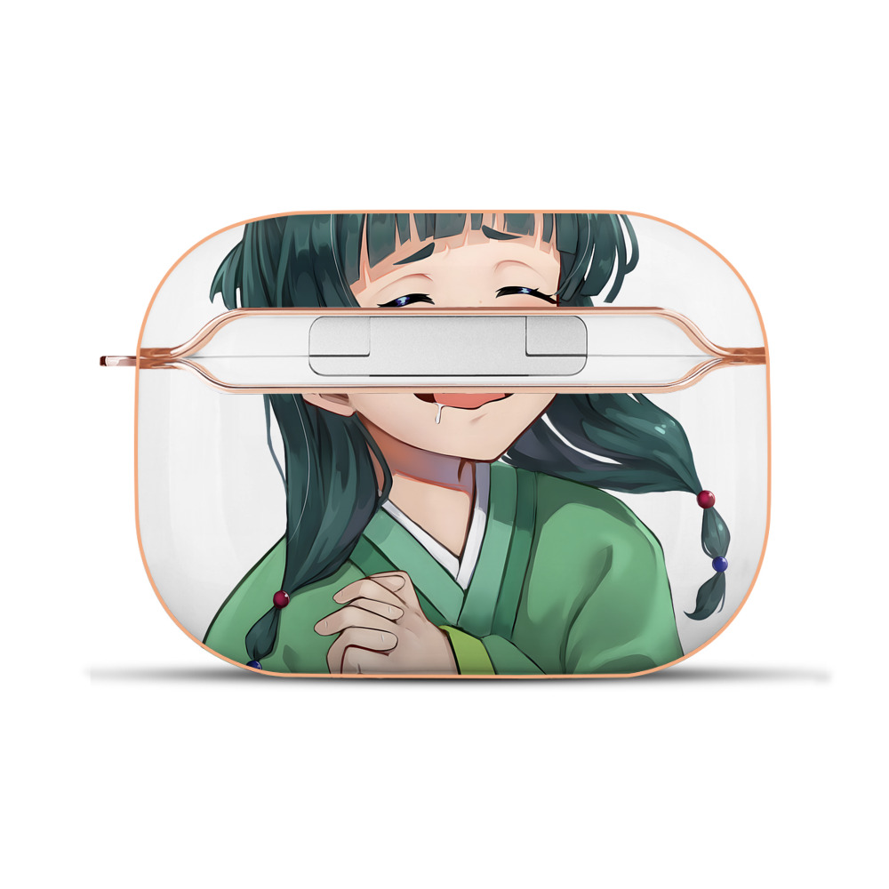（画像用） 薬屋のひとりごと The Apothecary Diaries 【AirPods Pro用】ハードシェル保護ケース｜耐衝撃・防指紋・カラビナ付き商品仕様