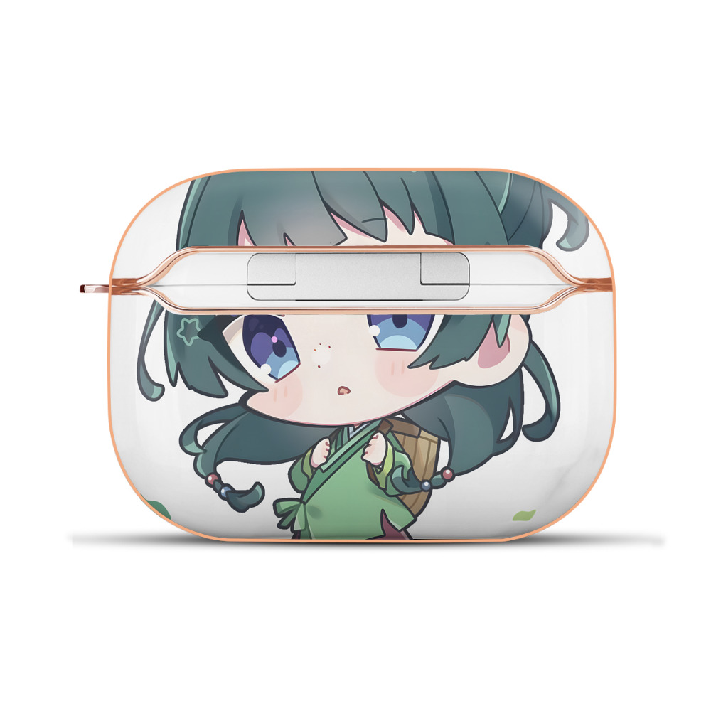 （画像用） 薬屋のひとりごと The Apothecary Diaries 【AirPods Pro用】ハードシェル保護ケース｜耐衝撃・防指紋・カラビナ付き商品仕様