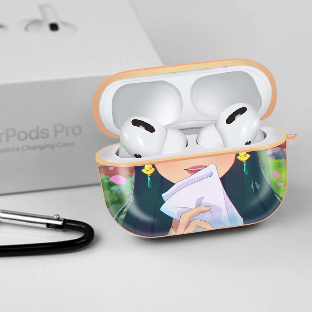薬屋のひとりごと The Apothecary Diaries 【AirPods Pro用】ハードシェル保護ケース｜耐衝撃・防指紋・カラビナ付き商品仕様