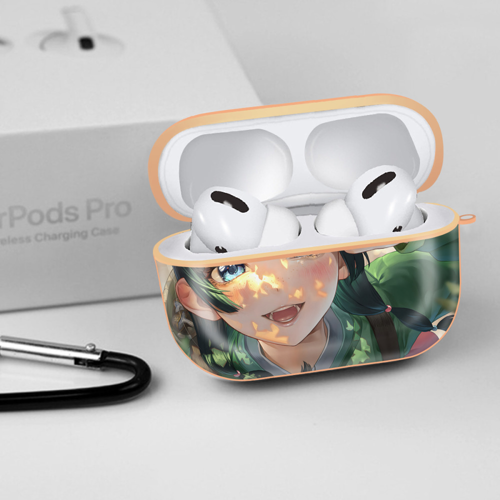 薬屋のひとりごと The Apothecary Diaries 【AirPods Pro用】ハードシェル保護ケース｜耐衝撃・防指紋・カラビナ付き商品仕様