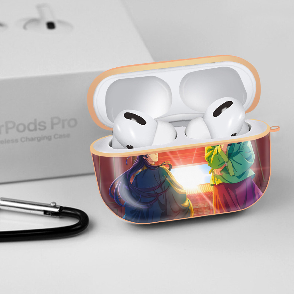 薬屋のひとりごと The Apothecary Diaries 【AirPods Pro用】ハードシェル保護ケース｜耐衝撃・防指紋・カラビナ付き商品仕様