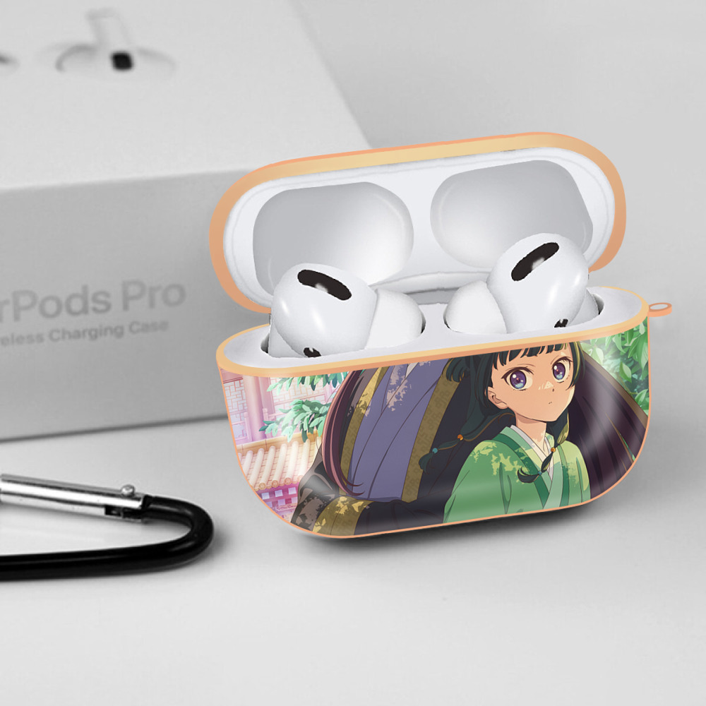 薬屋のひとりごと The Apothecary Diaries 【AirPods Pro用】ハードシェル保護ケース｜耐衝撃・防指紋・カラビナ付き商品仕様