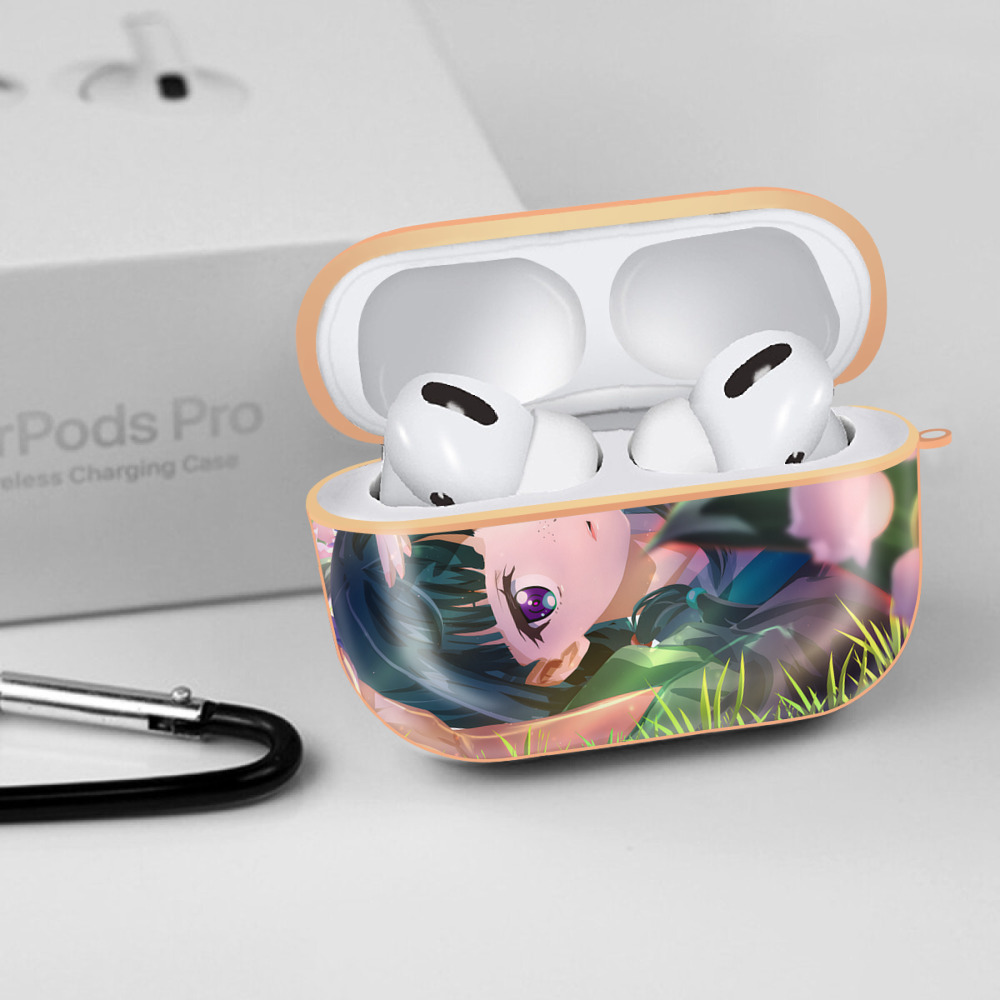 薬屋のひとりごと The Apothecary Diaries 【AirPods Pro用】ハードシェル保護ケース｜耐衝撃・防指紋・カラビナ付き商品仕様