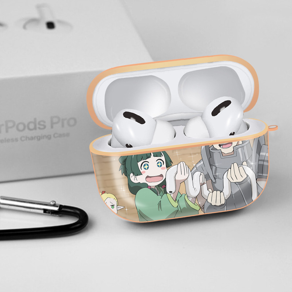 薬屋のひとりごと The Apothecary Diaries 【AirPods Pro用】ハードシェル保護ケース｜耐衝撃・防指紋・カラビナ付き商品仕様