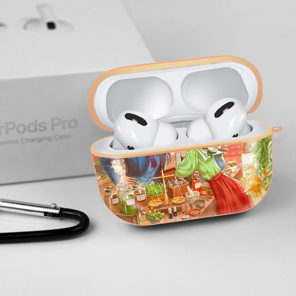 薬屋のひとりごと The Apothecary Diaries 【AirPods Pro用】ハードシェル保護ケース｜耐衝撃・防指紋・カラビナ付き商品仕様