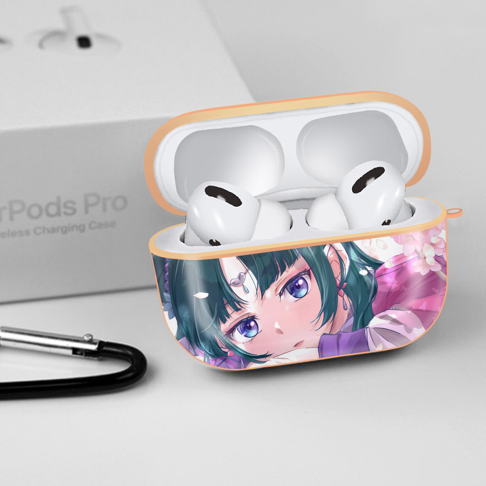 薬屋のひとりごと The Apothecary Diaries 【AirPods Pro用】ハードシェル保護ケース｜耐衝撃・防指紋・カラビナ付き商品仕様