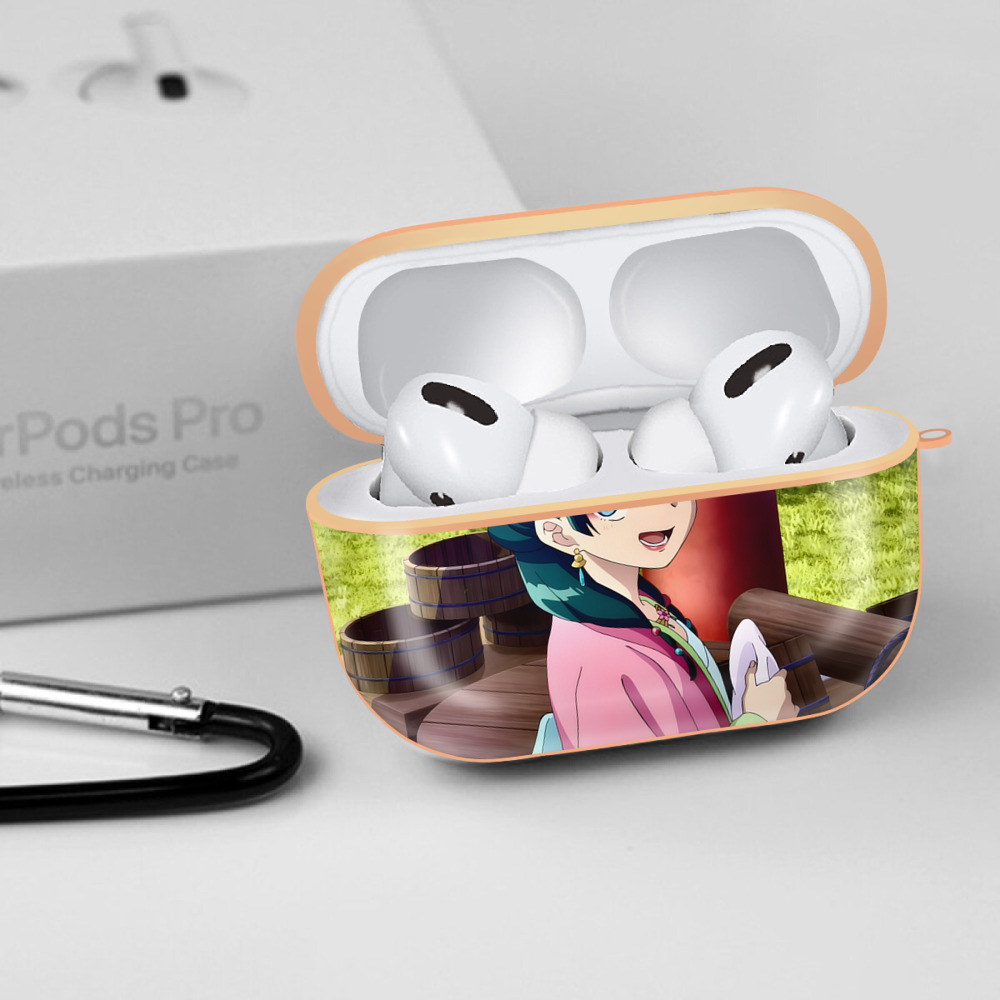 薬屋のひとりごと The Apothecary Diaries 【AirPods Pro用】ハードシェル保護ケース｜耐衝撃・防指紋・カラビナ付き商品仕様