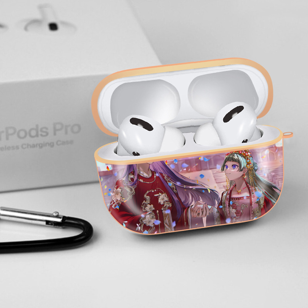 薬屋のひとりごと The Apothecary Diaries 【AirPods Pro用】ハードシェル保護ケース｜耐衝撃・防指紋・カラビナ付き商品仕様