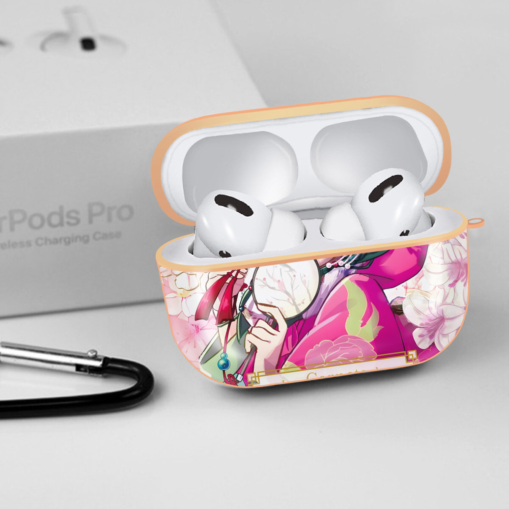 薬屋のひとりごと The Apothecary Diaries 【AirPods Pro用】ハードシェル保護ケース｜耐衝撃・防指紋・カラビナ付き商品仕様