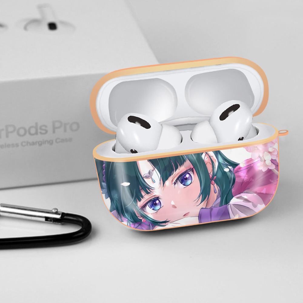 薬屋のひとりごと The Apothecary Diaries 【AirPods Pro用】ハードシェル保護ケース｜耐衝撃・防指紋・カラビナ付き商品仕様