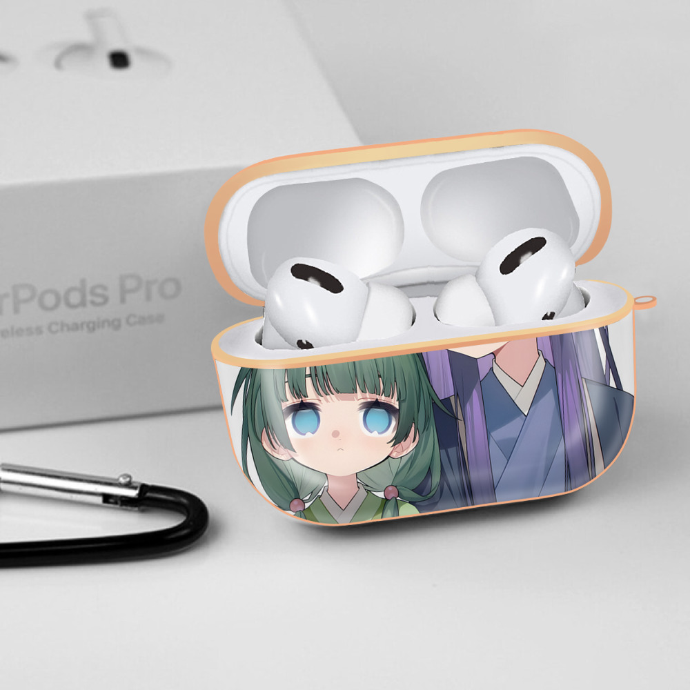 薬屋のひとりごと The Apothecary Diaries 【AirPods Pro用】ハードシェル保護ケース｜耐衝撃・防指紋・カラビナ付き商品仕様