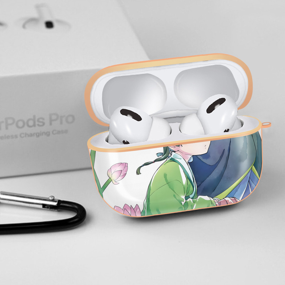 薬屋のひとりごと The Apothecary Diaries 【AirPods Pro用】ハードシェル保護ケース｜耐衝撃・防指紋・カラビナ付き商品仕様