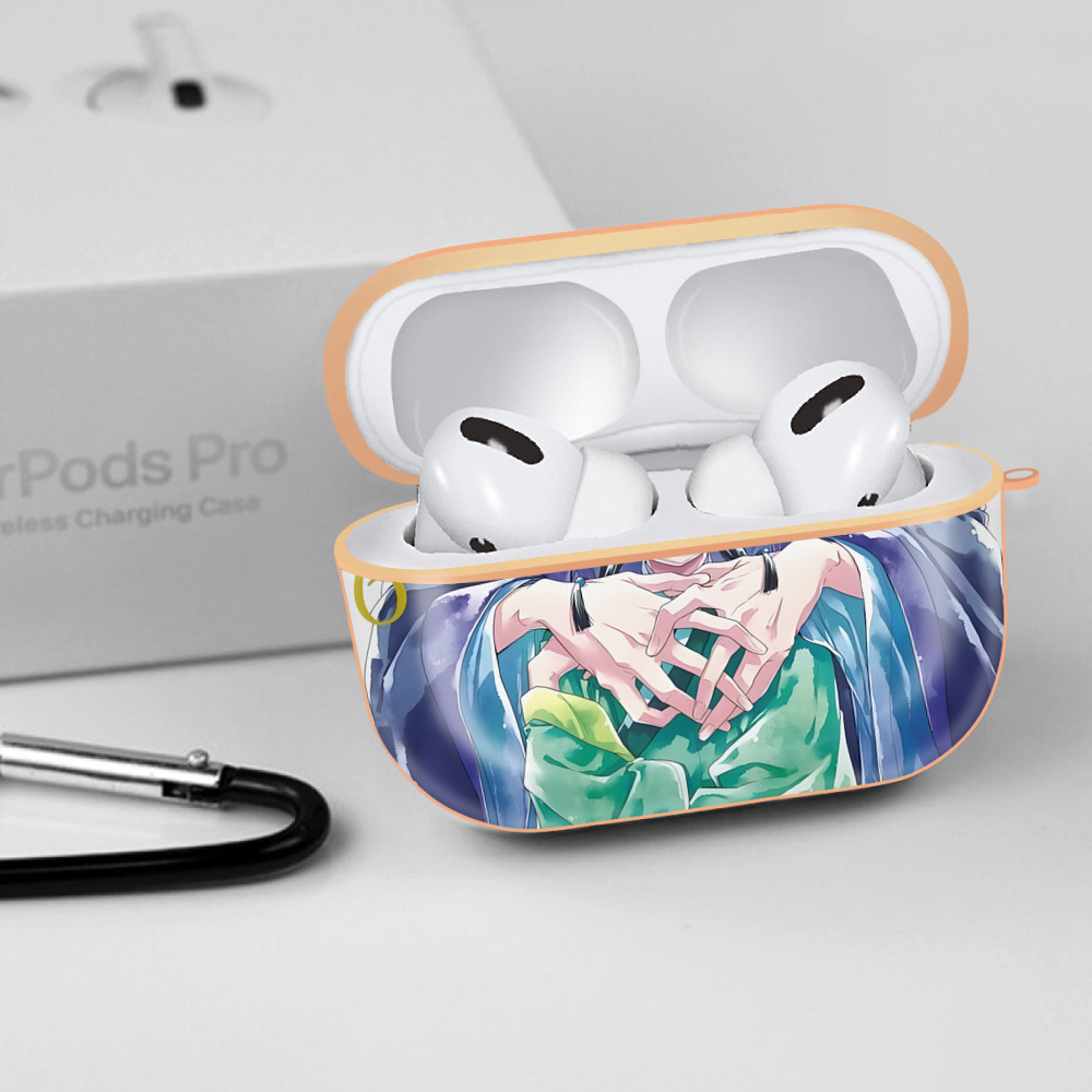 薬屋のひとりごと The Apothecary Diaries 【AirPods Pro用】ハードシェル保護ケース｜耐衝撃・防指紋・カラビナ付き商品仕様