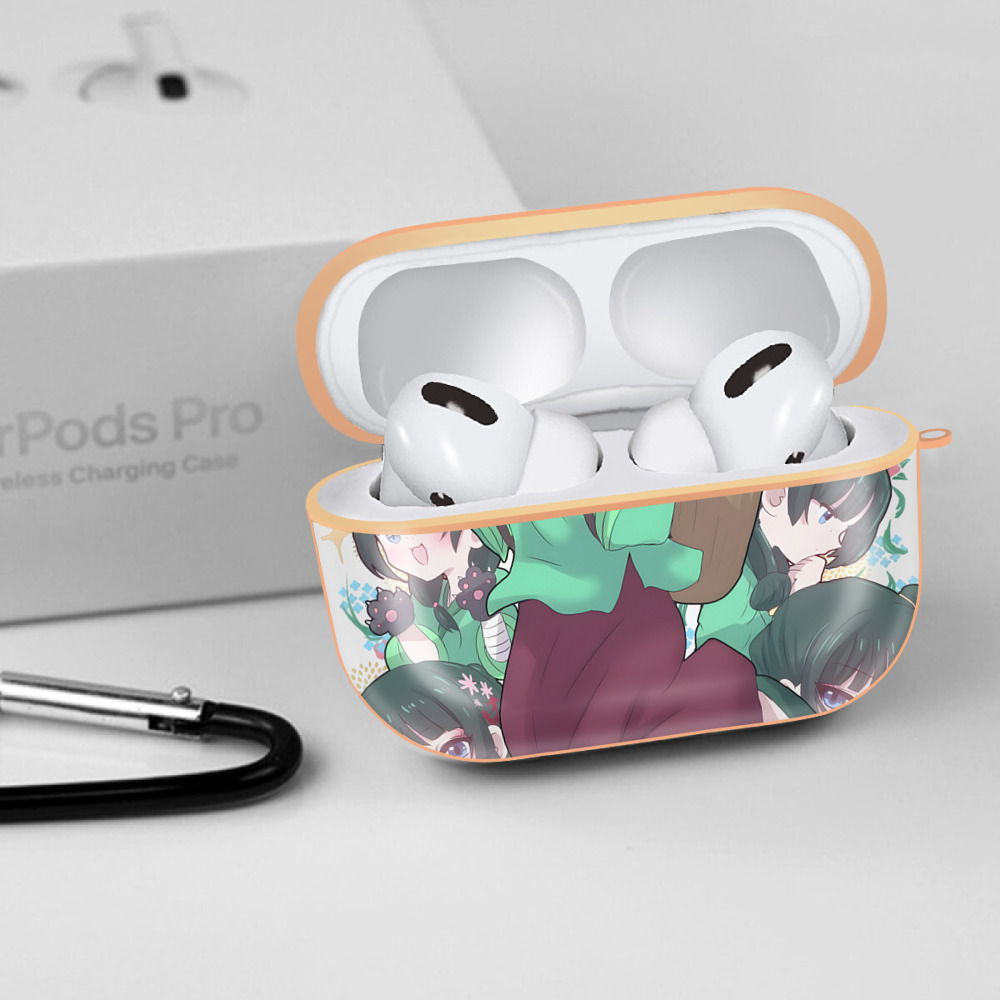 薬屋のひとりごと The Apothecary Diaries 【AirPods Pro用】ハードシェル保護ケース｜耐衝撃・防指紋・カラビナ付き商品仕様