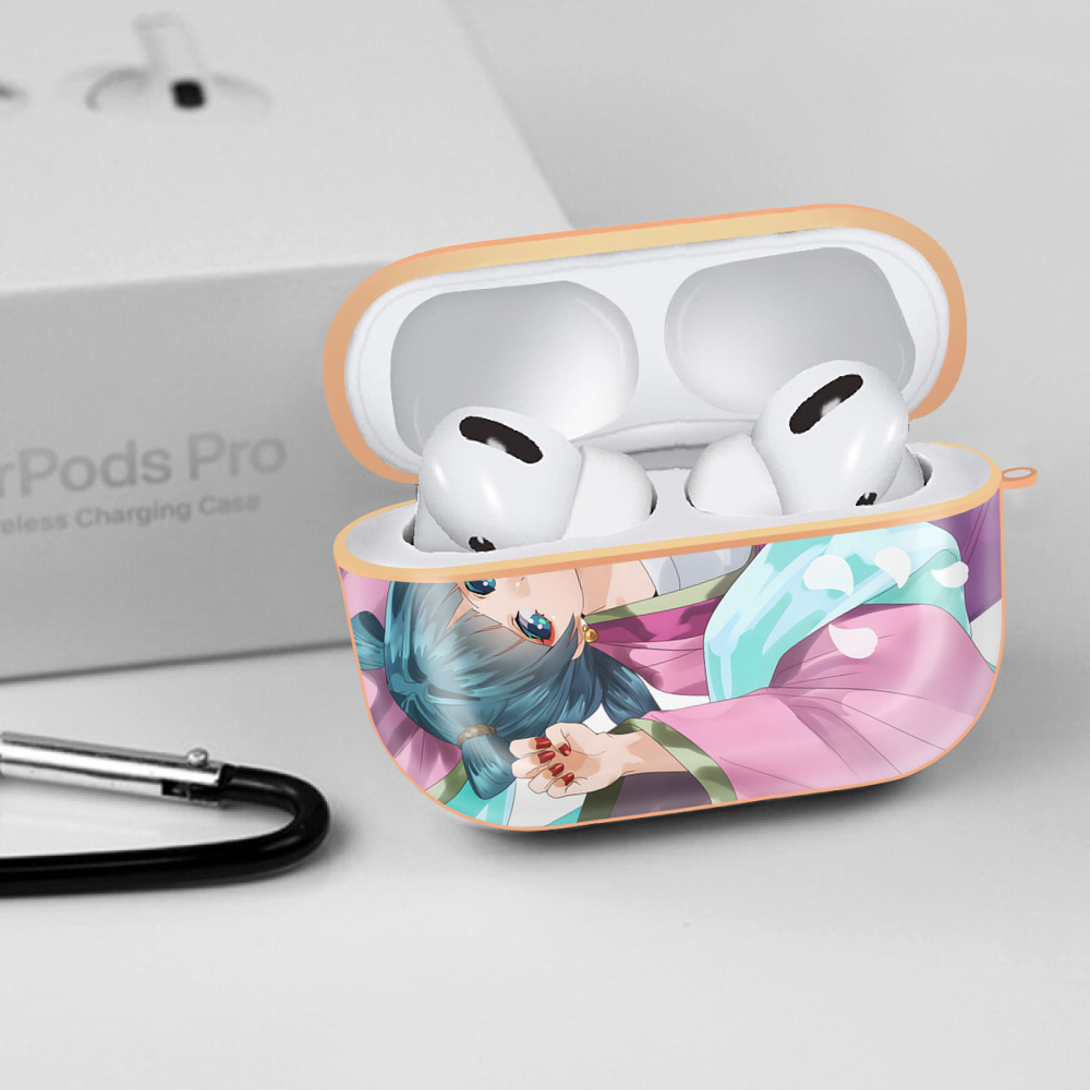 薬屋のひとりごと The Apothecary Diaries 【AirPods Pro用】ハードシェル保護ケース｜耐衝撃・防指紋・カラビナ付き商品仕様