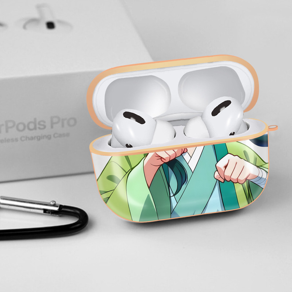 薬屋のひとりごと The Apothecary Diaries 【AirPods Pro用】ハードシェル保護ケース｜耐衝撃・防指紋・カラビナ付き商品仕様